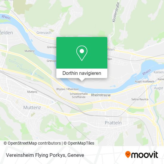 Vereinsheim Flying Porkys Karte