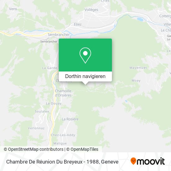 Chambre De Réunion Du Breyeux - 1988 Karte