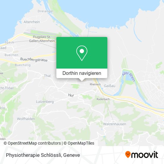Physiotherapie Schlössli Karte
