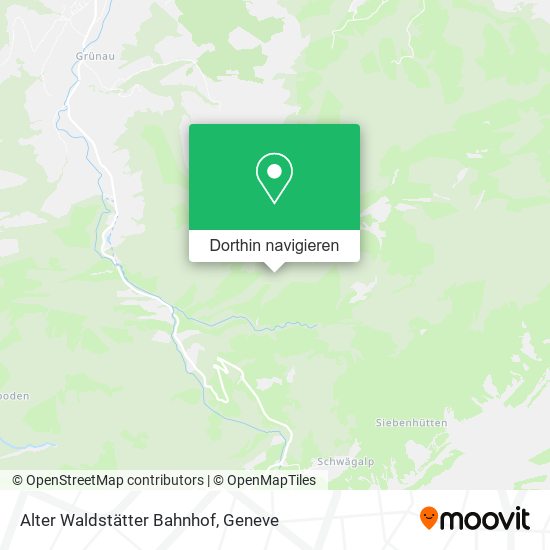 Alter Waldstätter Bahnhof Karte