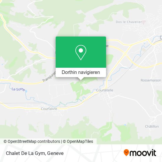 Chalet De La Gym Karte