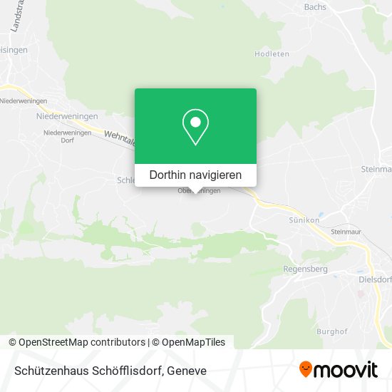 Schützenhaus Schöfflisdorf Karte