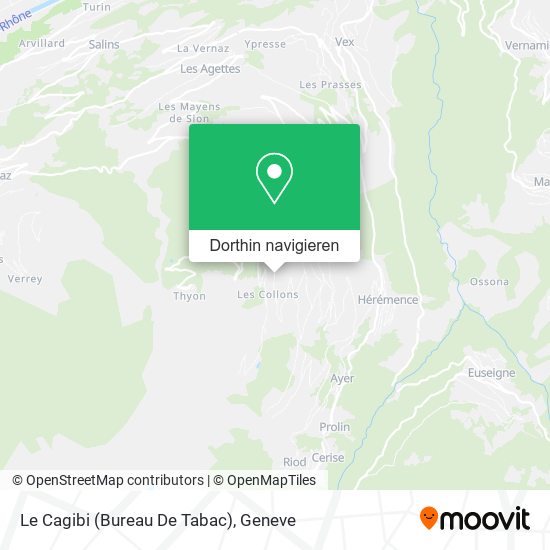 Le Cagibi (Bureau De Tabac) Karte