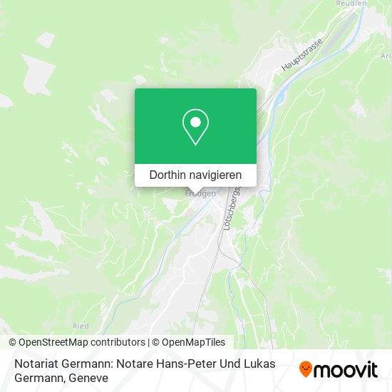 Notariat Germann: Notare Hans-Peter Und Lukas Germann Karte