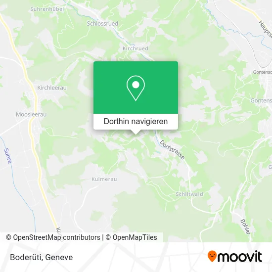 Boderüti Karte