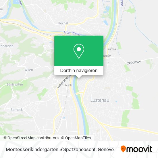 Montessorikindergarten S'Spatzoneascht Karte