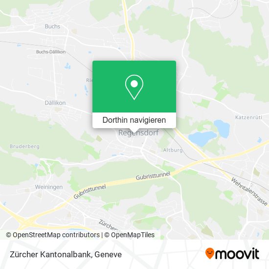 Zürcher Kantonalbank Karte