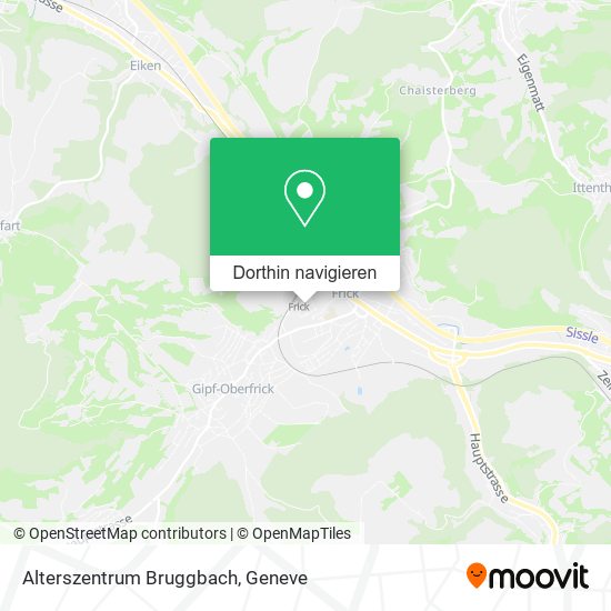 Alterszentrum Bruggbach Karte