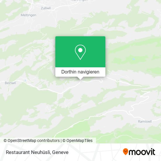 Restaurant Neuhüsli Karte