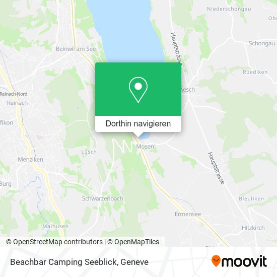 Beachbar Camping Seeblick Karte