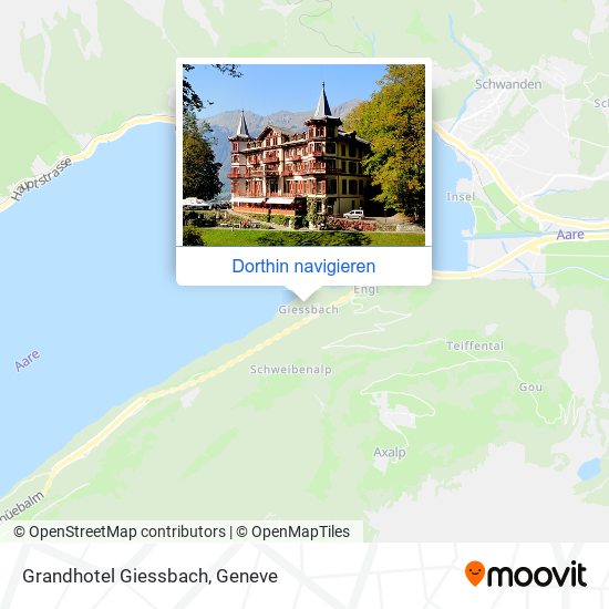 Grandhotel Giessbach Karte