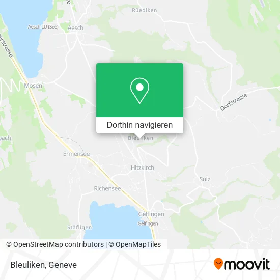Bleuliken Karte