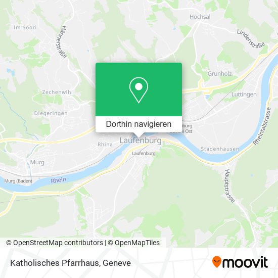 Katholisches Pfarrhaus Karte
