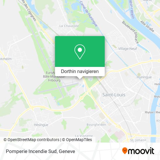 Pomperie Incendie Sud Karte