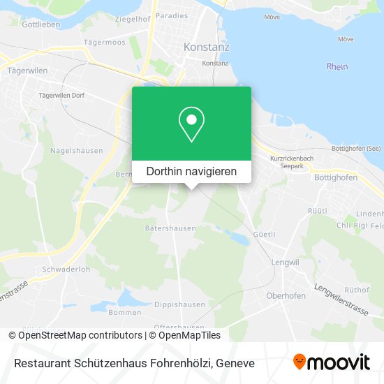 Restaurant Schützenhaus Fohrenhölzi Karte
