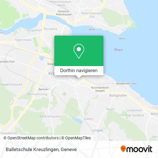 Balletschule Kreuzlingen Karte