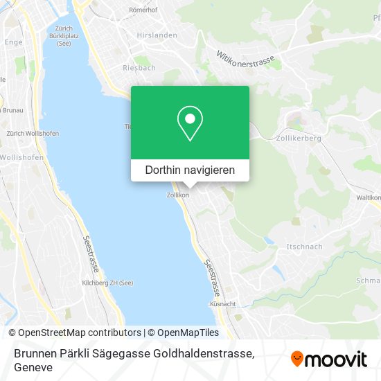 Brunnen Pärkli Sägegasse Goldhaldenstrasse Karte