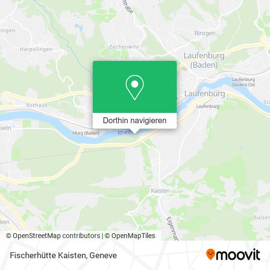 Fischerhütte Kaisten Karte