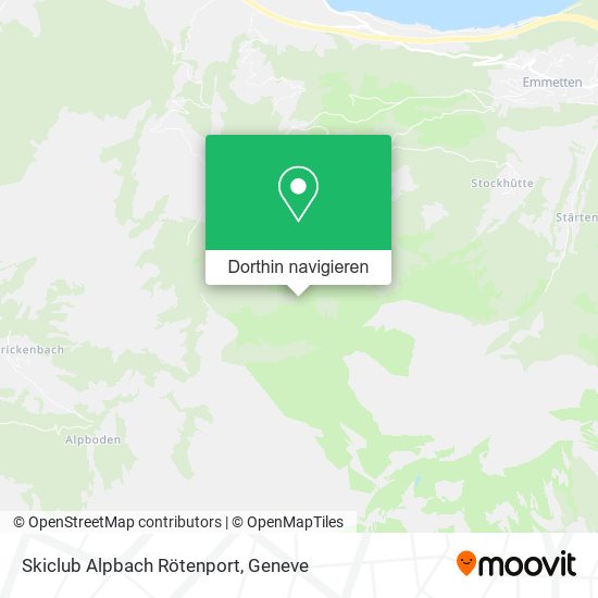 Skiclub Alpbach Rötenport Karte