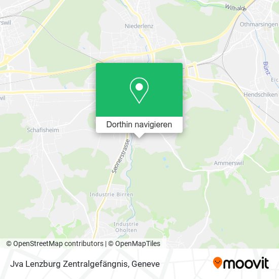 Jva Lenzburg Zentralgefängnis Karte