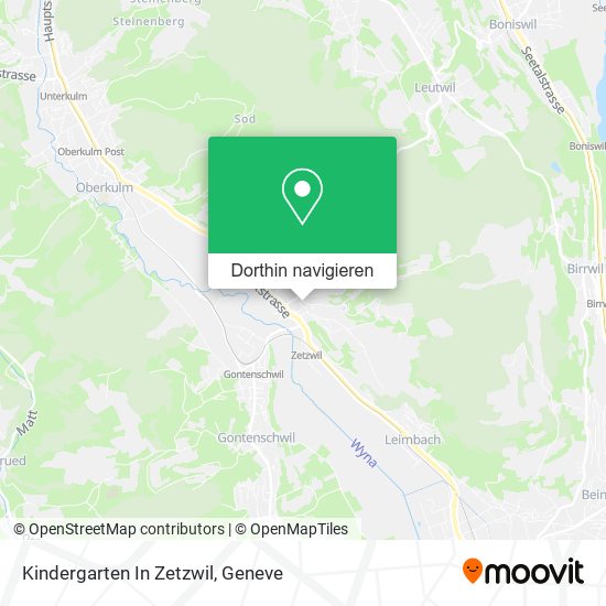 Kindergarten In Zetzwil Karte