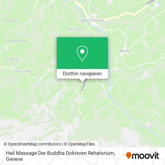 Heil Massage Der Buddha Doktoren Rehatorium Karte