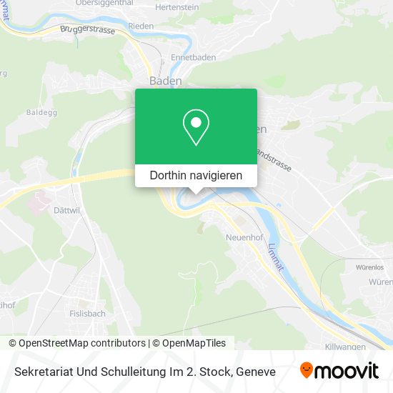 Sekretariat Und Schulleitung Im 2. Stock Karte