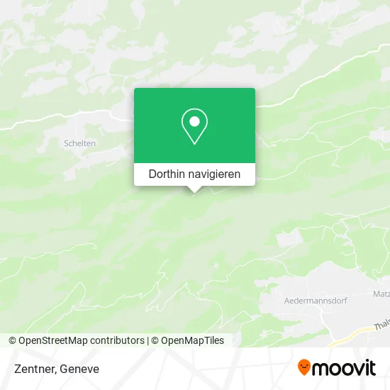 Zentner Karte