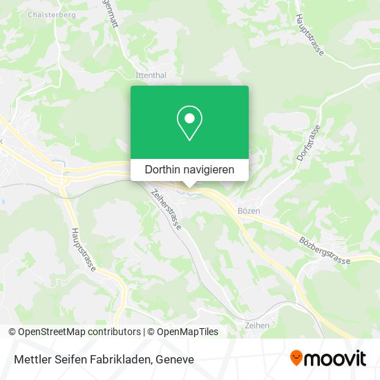 Mettler Seifen Fabrikladen Karte