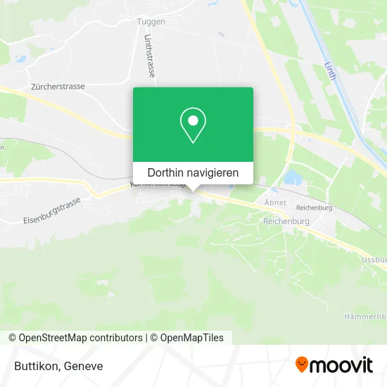 Buttikon Karte