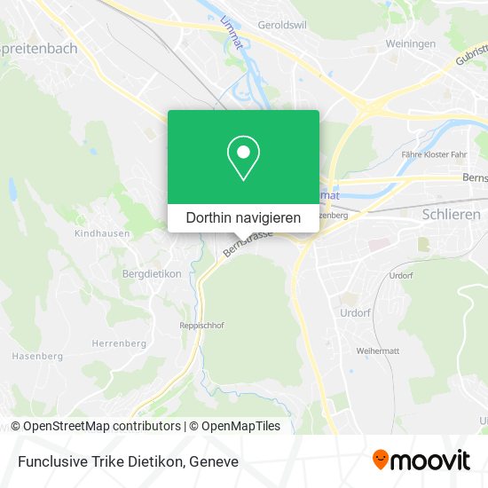 Funclusive Trike Dietikon Karte