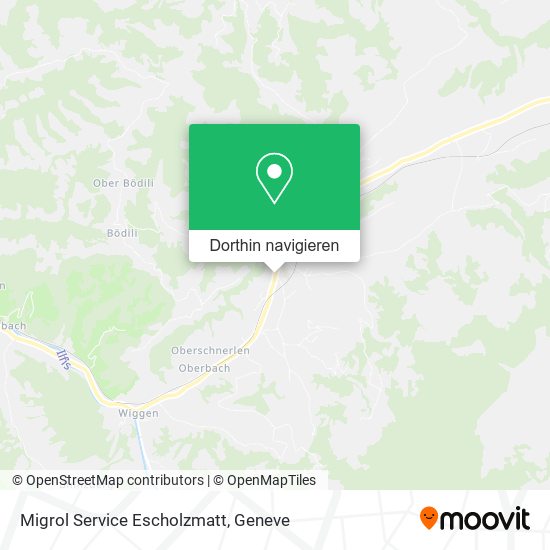 Migrol Service Escholzmatt Karte