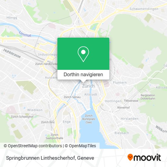 Springbrunnen Linthescherhof Karte