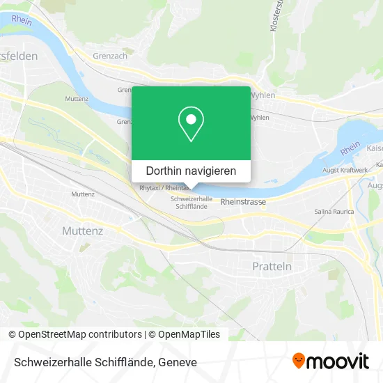 Schweizerhalle Schifflände Karte