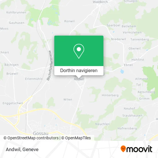 Andwil Karte