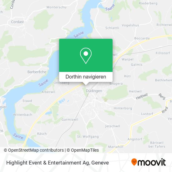 Highlight Event & Entertainment Ag Karte