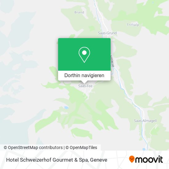 Hotel Schweizerhof Gourmet & Spa Karte