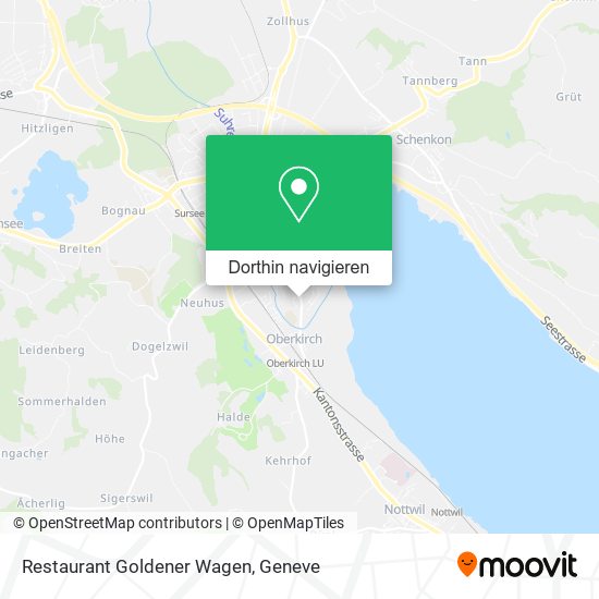 Restaurant Goldener Wagen Karte