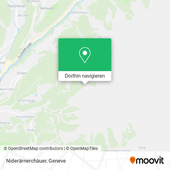Niderärnerchäuer Karte