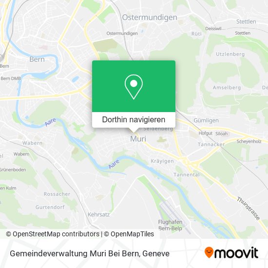Gemeindeverwaltung Muri Bei Bern Karte