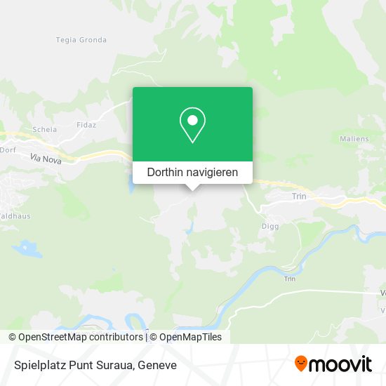Spielplatz Punt Suraua Karte