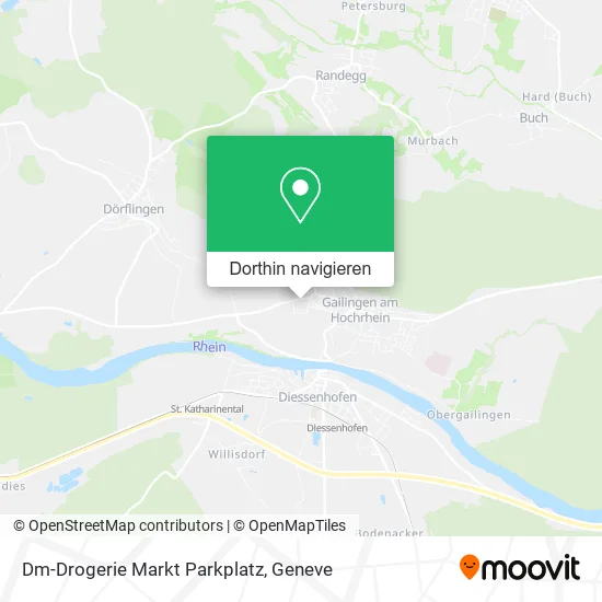 Dm-Drogerie Markt Parkplatz Karte