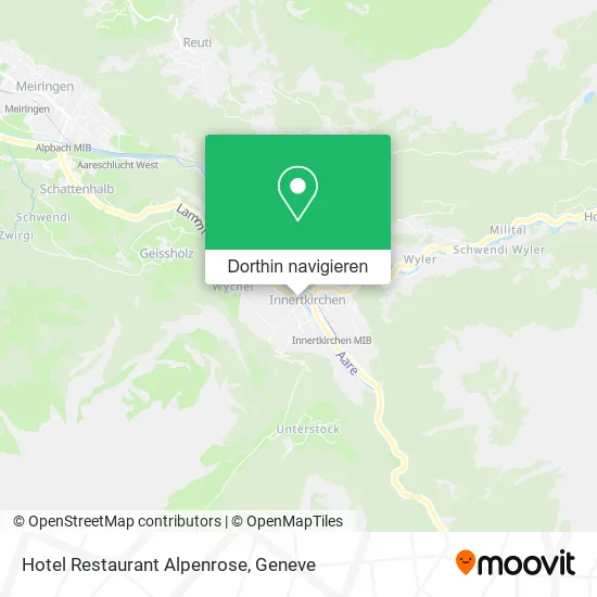 Hotel Restaurant Alpenrose Karte