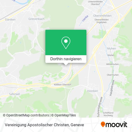 Vereinigung Apostolischer Christen Karte