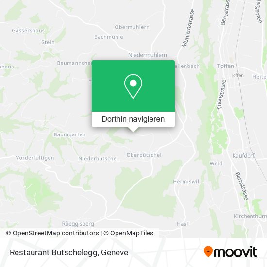 Restaurant Bütschelegg Karte