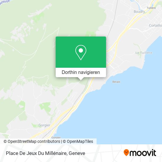 Place De Jeux Du Millénaire Karte