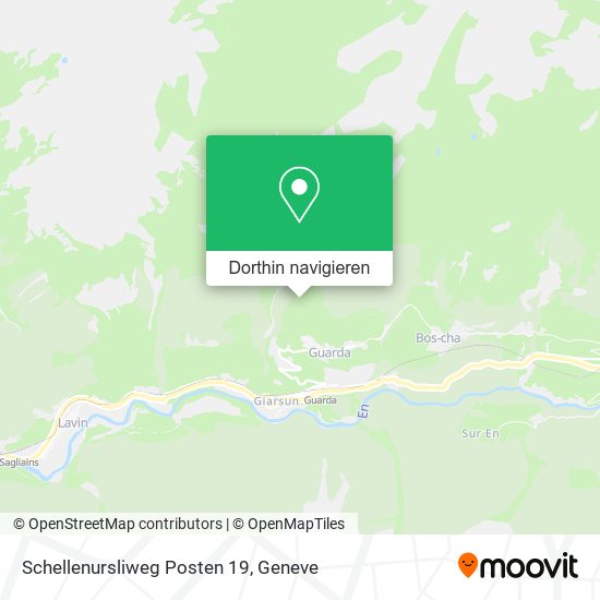 Schellenursliweg Posten 19 Karte