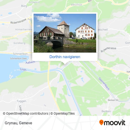 Grynau Karte