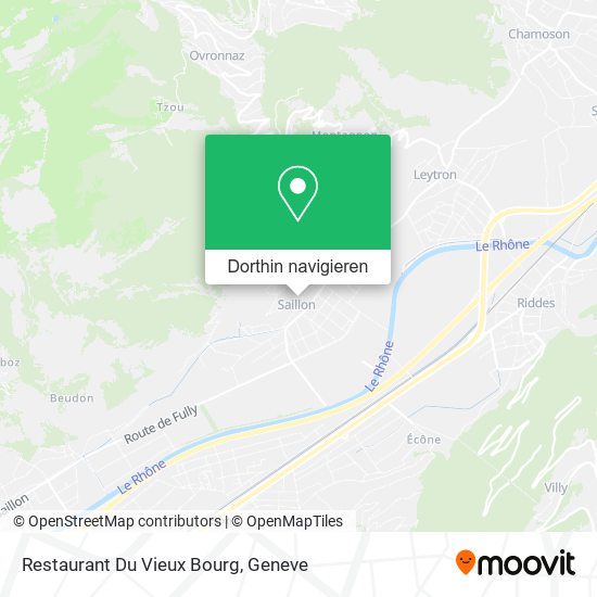 Restaurant Du Vieux Bourg Karte