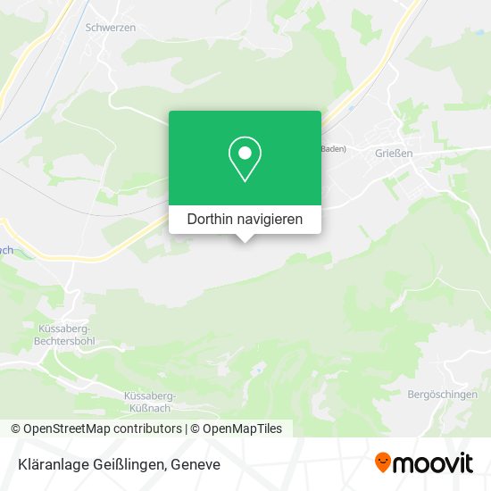 Kläranlage Geißlingen Karte